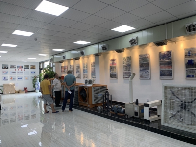  廣州某電子廠各領導來到東莞環?？照{廠家指導考察
